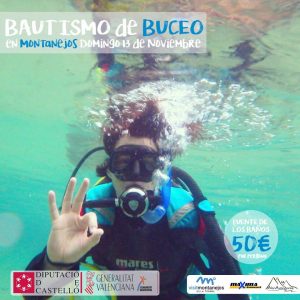 BAUTISMO DE BUCEO EN RIO (MONTANEJOS)